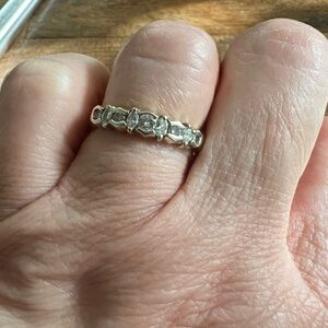 14k White Gold Diamond Ring